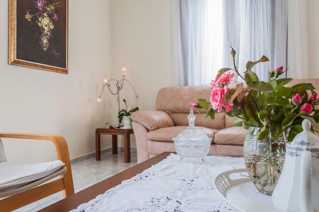 Anna'S Beautiful Apartment Chania  Buitenkant foto